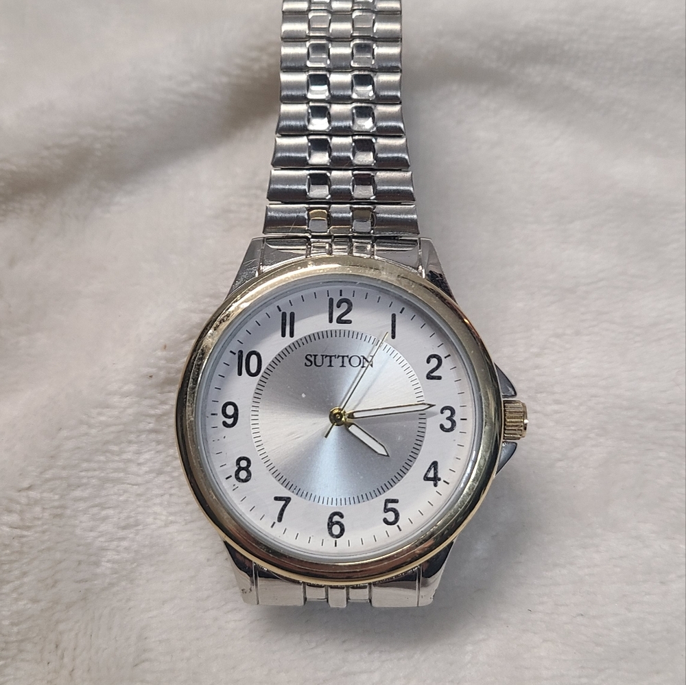 Sutton Women's Silver Tone Watch